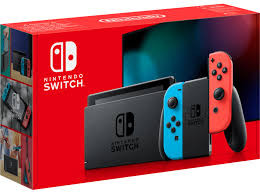 Nintendo Switch OLED Kék- Piros 