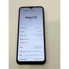 Honor 70 Lite 4G 128GB Fekete Kártyafüggetlen