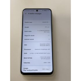 Honor X8 4G 6/128GB Silver Kártyafüggetlen