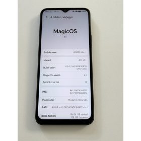 Honor X6b 4G Fekete 4/128GB Kártyafüggetlen 