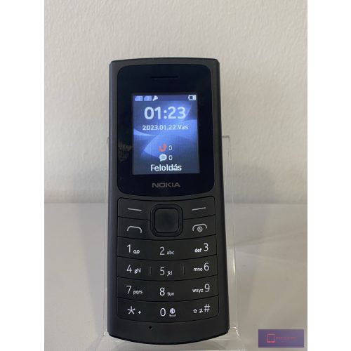 Nokia 110 4G fekete, használt mobiltelefon