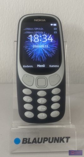 Nokia 3310 (2017) kék, használt mobiltelefon